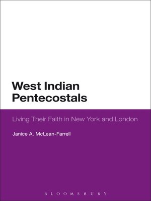 cover image of West Indian Pentecostals